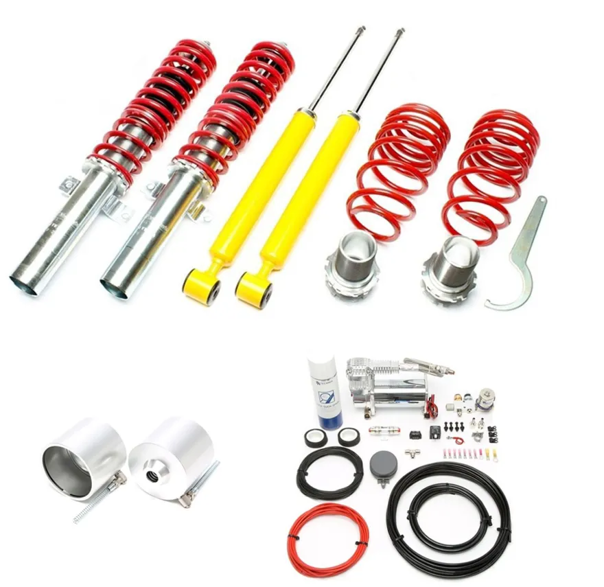 TA Technix Gewindefahrwerk Fahrwerk INKL. LIFT KIT - AUDI A1, SEAT IBIZA, POLO