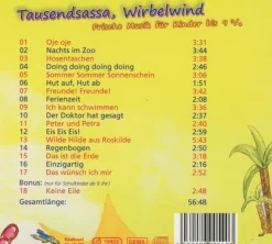Tausendsassa, Irbelwind - Media Arte - (AudioCDs / Kinder)