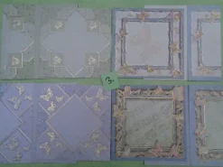 TBZ Edelkarten & Schmuckkouvert quadratisch 14 x 14 cm --- Auswahl ---