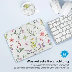 Tecknet Mauspad 28 x 21 cm, wasserdicht, rutschfest, für PC, Büro, Gaming