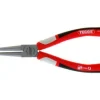 Tecos Rundzange 160 mm 3-Komponenten-Griff Präzisionsarbeiten Zange Rundgriff
