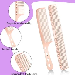 4-teiliges Friseurset: Aluminium