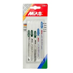 5-teiliges Stichsägeblätter-Set für Holz Metall Kunststoff 75-110mm