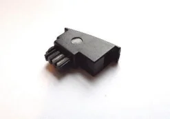 Telefon TAE Adapter F Stecker 2-polig > RJ11 Kupplung Buchse (6P2C)