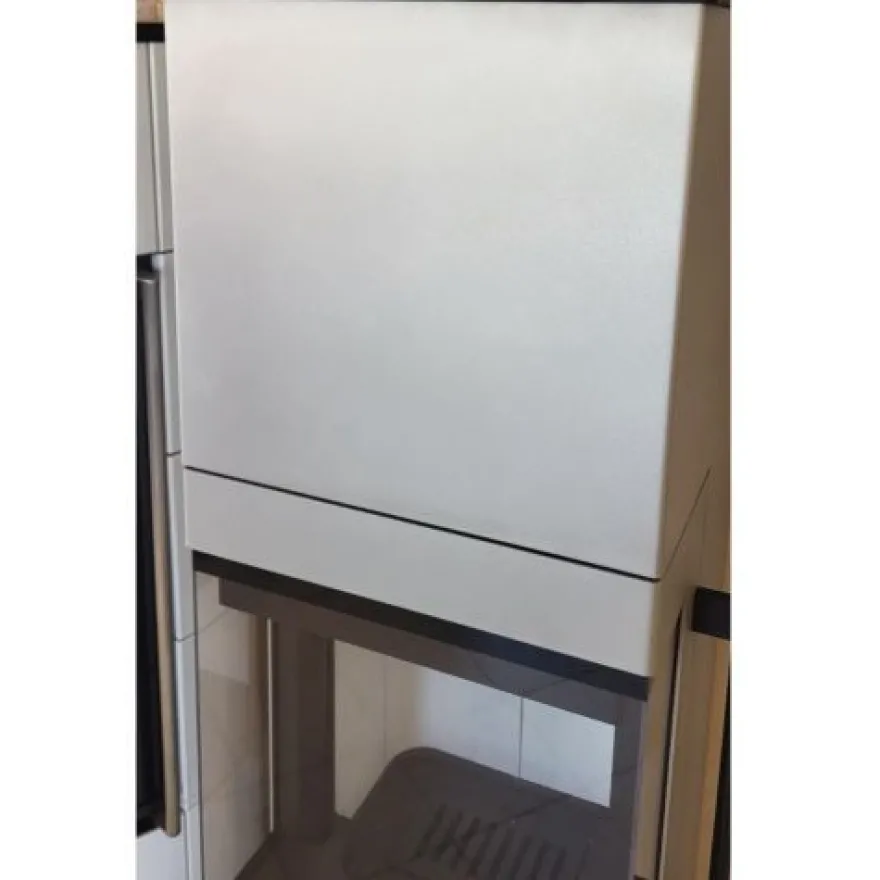 Tenno Champagner Panorama Kaminofen 6kW