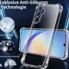Tentoki 3in1 Panzerglas Hülle Samsung Galaxy A34 5G Schutzfolie TPU Stoßfest
