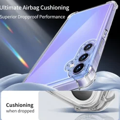 Tentoki 3in1 Panzerglas Hülle Samsung Galaxy A34 5G Schutzfolie TPU Stoßfest