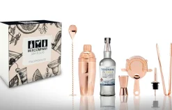 Teremana Silver Geschenkset Tequila Blanco 0,7L (40% Vol) mit 6 teiligem Barset