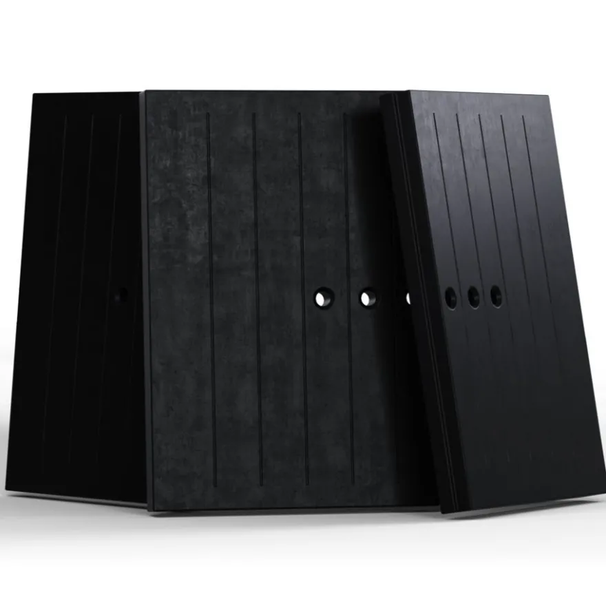 Termotec-platten schwarz für LUCY 14 rechts BS (Satz)