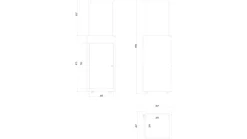 Terrassenheizer Patio Stahl manuelle Steuerung 8,2kW