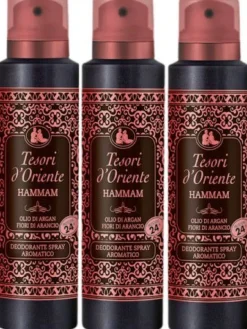 Tesori D´Oriente Hammam 3 x 150ml Deodorant Spray