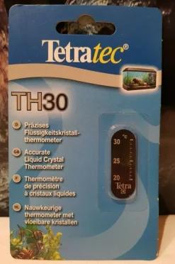 Tetra Tetratec TH30 präzises Flüssigkeitskristall klebe Thermometer Aquarium TOP