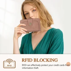 TEUEN Vintage Geldbörse mit RFID-Schutz