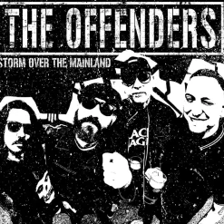 The Offenders - Storm Over Mainland LP (Clear with Black Splatter Vinyl)