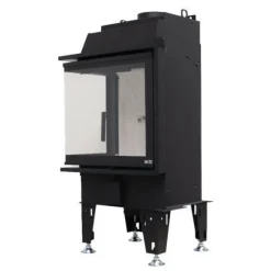 Therm 6CL Eckkamineinsatz Linksverglast 6kW