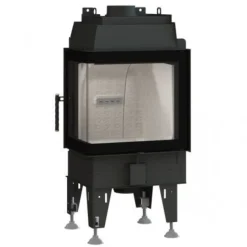 Therm 6CL Eckkamineinsatz Linksverglast 6kW