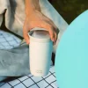 Thermobecher 350ml auslaufsicher, Quick-Press, Isolierbecher Travel Mug