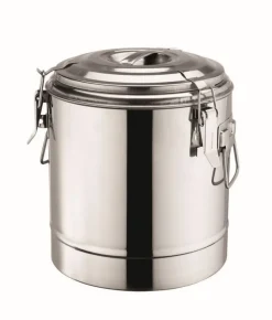 Thermo Speisetransportbehälter Suppenbehälter 35 aus Edelstahl 22 Liter NEU