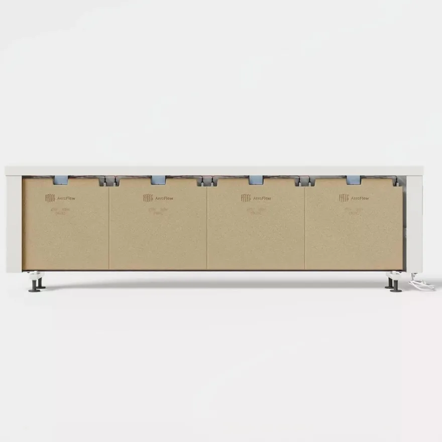 Thermotec AeroFlow SLIM 1600 Elektro-Flächenspeicherheizung 1600W FlexiSmart
