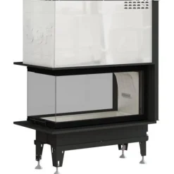 Therm V10U Panorama 3-seitiger Kamineinsatz 13kW