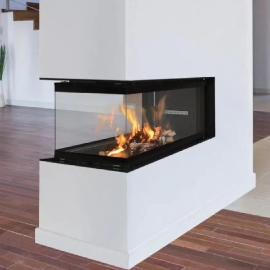 Therm V10U Panorama 3-seitiger Kamineinsatz 13kW