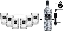 Three Sixty Set Geschenkset ? Three Sixty Vodka Wodka3L 3000ml (37,5% Vol) + Pum