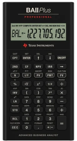 TI BA II Plus Professional Texas Instruments Finanzrechner