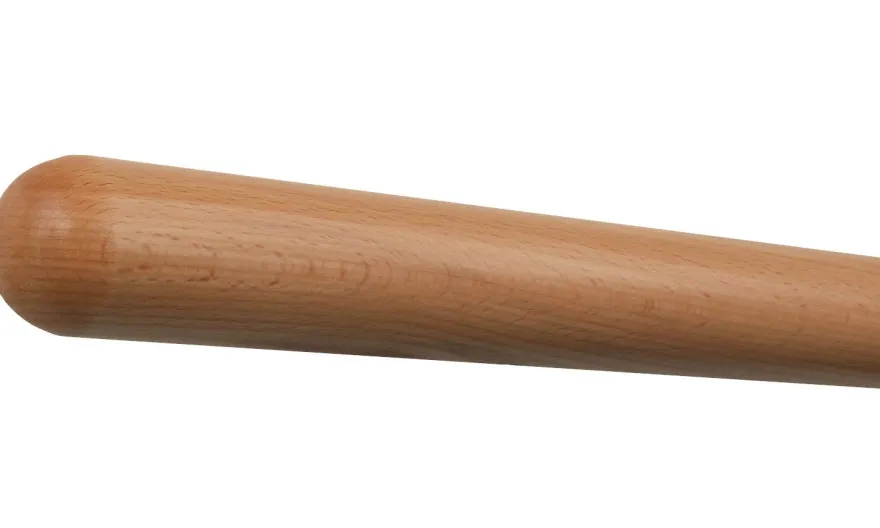 TIBU Handlauf Holz Buche Ø 50 mm Geländer Wand Treppe Holzenden ohne Handlauf Halter