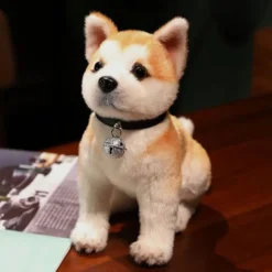 Tiere Hund kissen Akita Hund Plüschpuppe Stofftier Spielzeug Plüschtiere