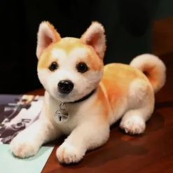 Tiere Hund kissen Akita Hund Plüschpuppe Stofftier Spielzeug Plüschtiere