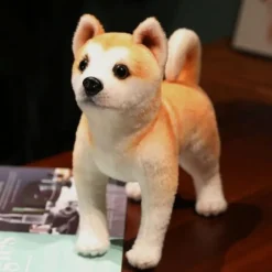 Tiere Hund kissen Akita Hund Plüschpuppe Stofftier Spielzeug Plüschtiere