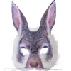 Tier Maske Hase Erwachsene realistische Tiermaske Hasenmaske