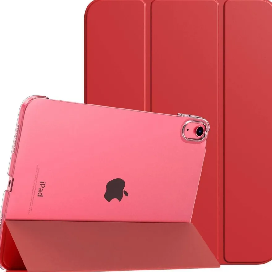 TiMOVO iPad 10. Generation 10,9 Zoll Hülle Rot Smart Case Cover