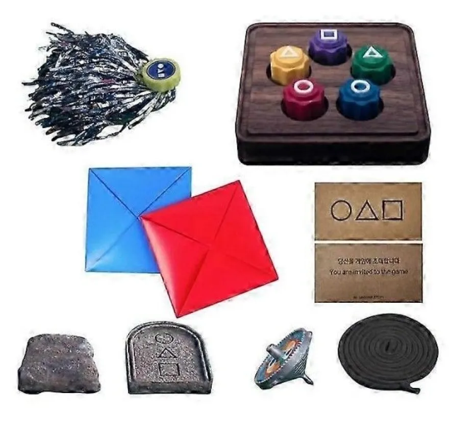 Tintenfisch Spiel 2 Koreanisches Volk Spielset