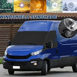 tivekeo Frontscheibenabdeckung für Iveco Daily 2014-2025, Sonnenschutz