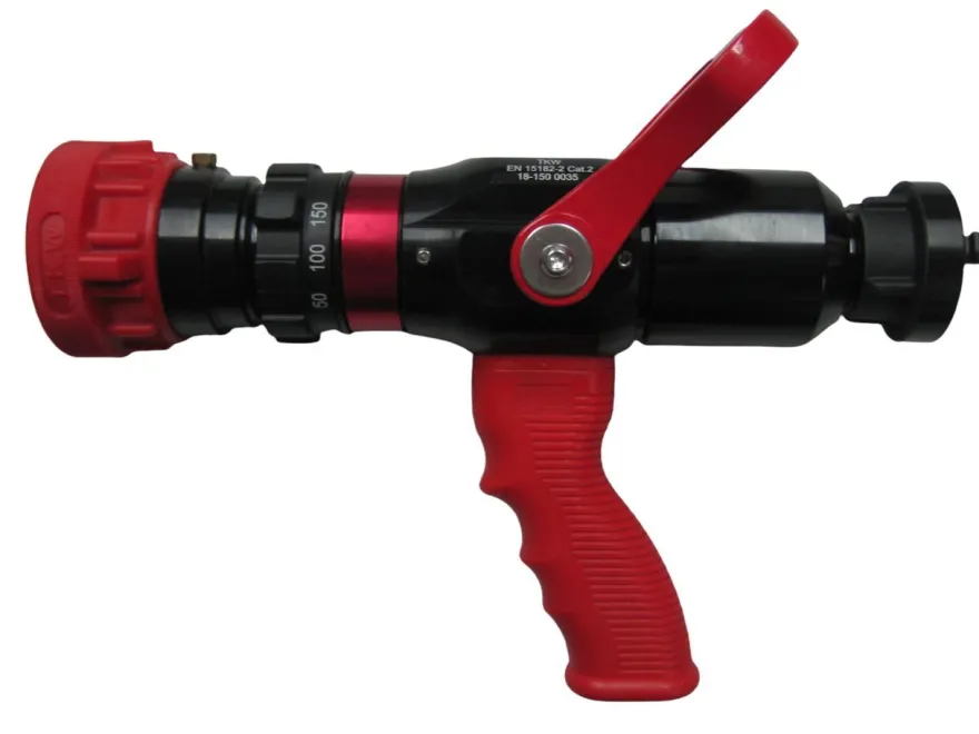 TKW Hohlstrahlrohr Feuerwehr Strahlrohr DIN15182-2 Kat3 Einstellbarer Durchfluss