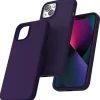 TOCOL iPhone 13 Hülle Silikon Dunkellila - Stoßfest, Anti-Rutsch, Kratzfest