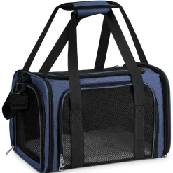 Toffcaea Transporttasche für Katze & Hund, faltbar, tragbar, bis 5kg