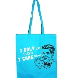 Tokigt I Only Lie To Girls Tote Bag SH-4-14035-LFH3-4