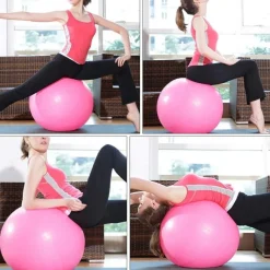 Tomshoo Anti-Burst Yoga Ball - Stabilität & Balance für Fitness, Pilates