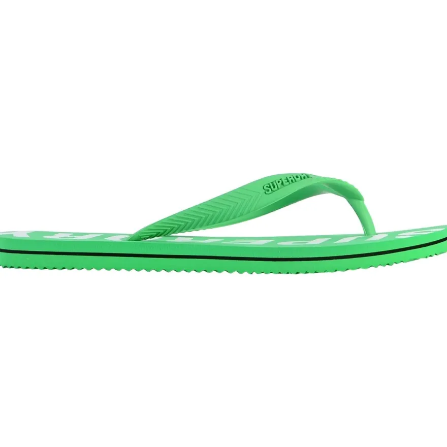 Tongs Superdry Grén Komfortable Strand-Sandalen