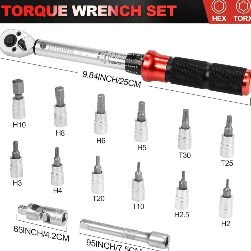 Toolwiz 15-tlg 1/4