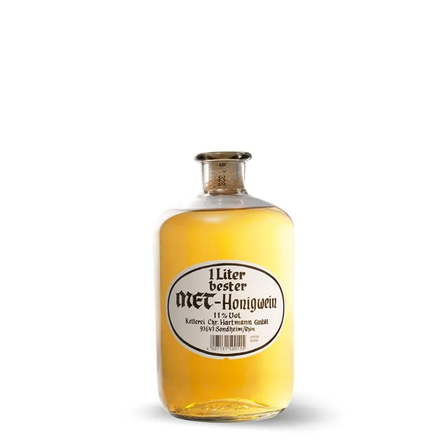 TOP Angebot Apothekerflasche Fruchtwein Met-Honigwein 1 Liter