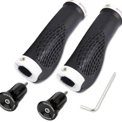 Topcabin 1 Paar Fahrradgriffe, Ergonomische Schraubgriffe für MTB/MXB Lenker