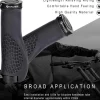 Topcabin 1 Paar Fahrradgriffe Ergonomisch MTB MXB Lenkergriffe Aluminium Schwarz