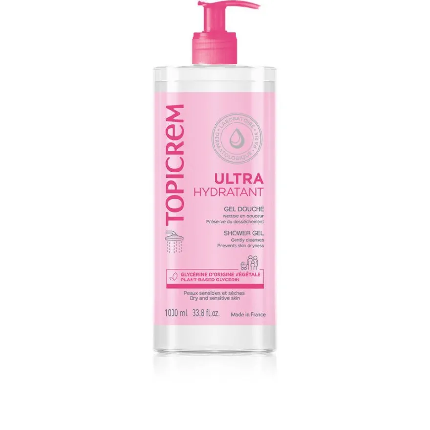 Topicrem ultra hydratant gel ducha 1l