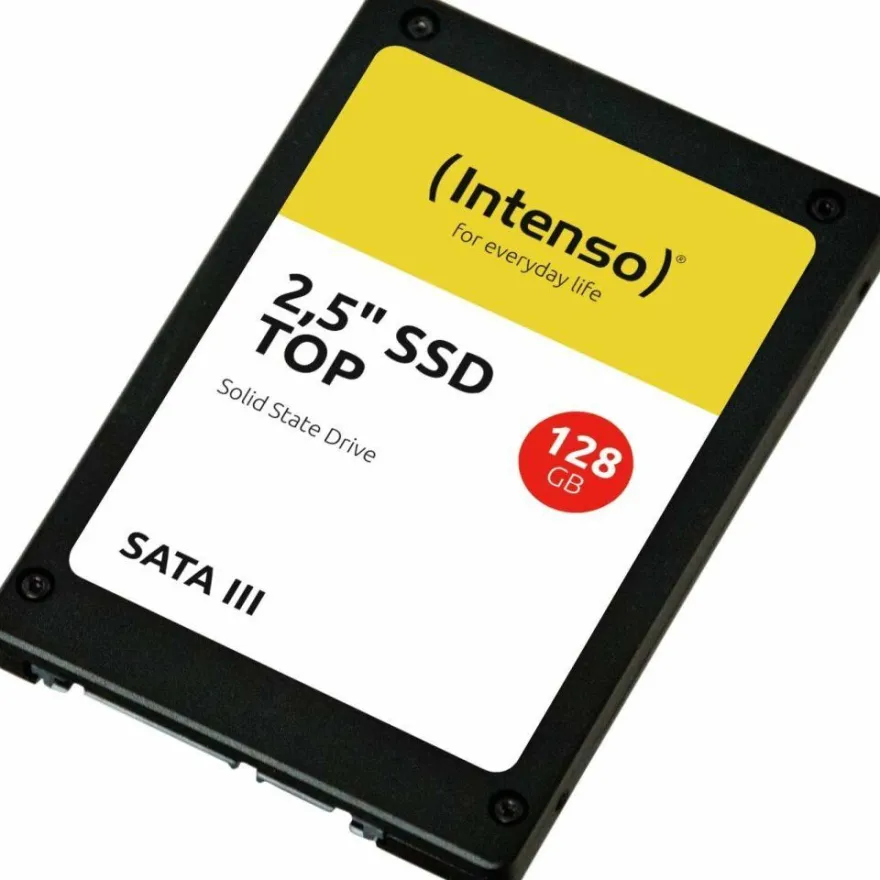 TOP SSD 128 GB (schwarz, SATA 6 Gb/s, 2,5