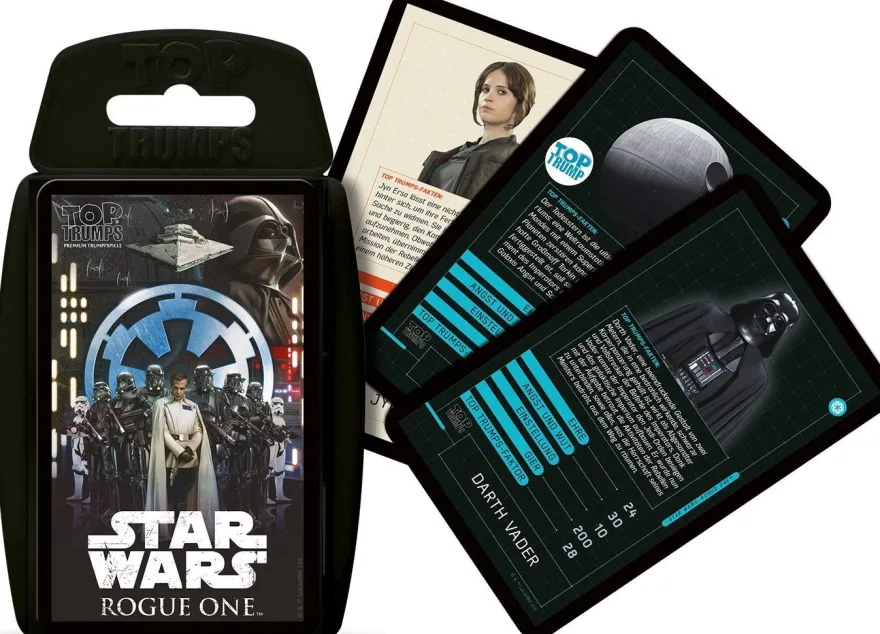 Top Trumps - Star Wars - Rogue One Quartettspiel Kartenspiel Spiel ab 6 Jahren