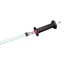 Torgriff verzinkt mit Litzclip Bandanschlu? 20mm Niro (nichtrostender Edelstahl)