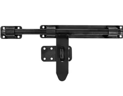 Torriegel mit Vorhängeschloss 340mm Bolzenriegel Riegelschloss Garagentor Kellertür